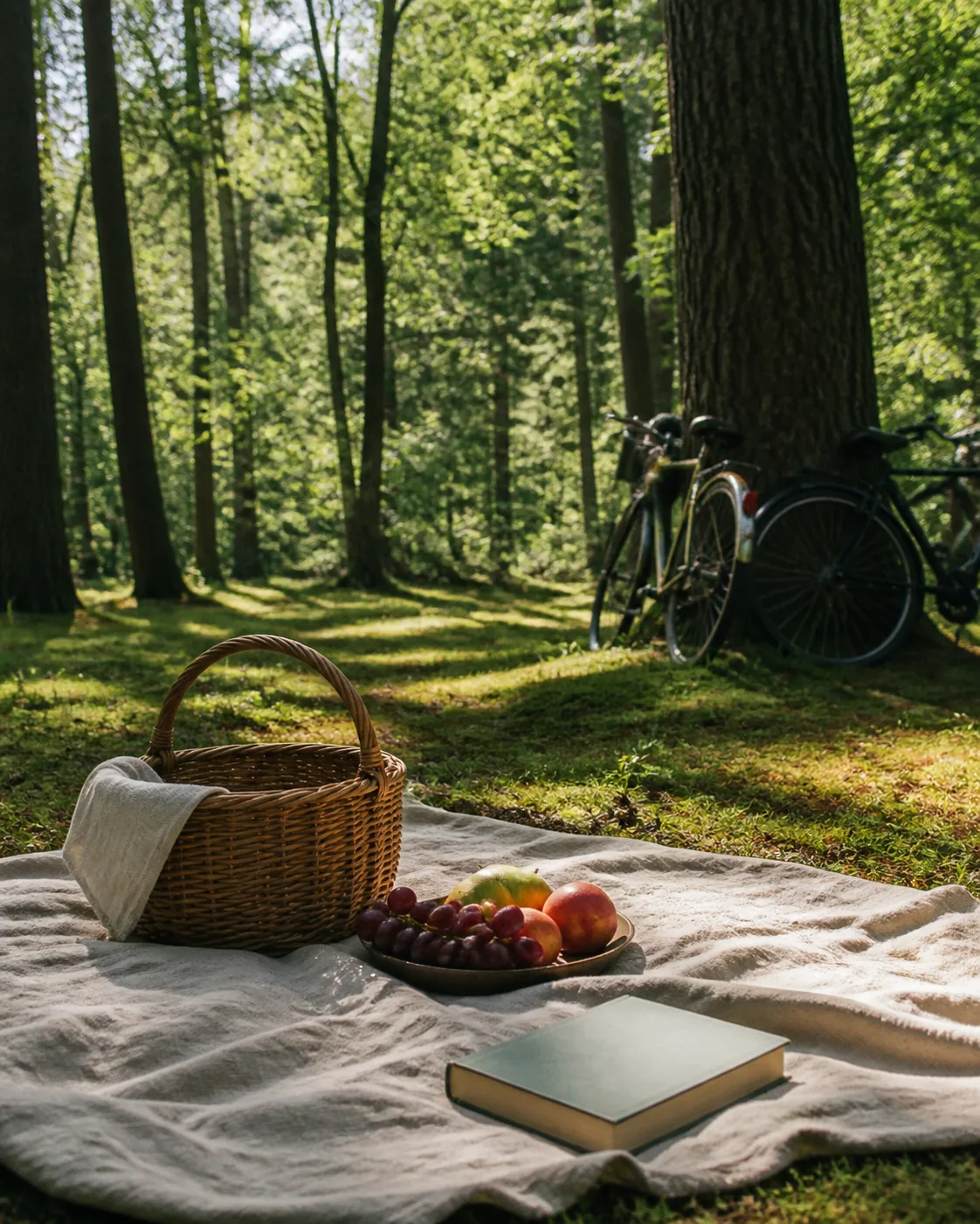 Picknick in het Wandelbos